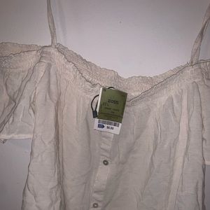 Cream blouse.Got wrong size. New